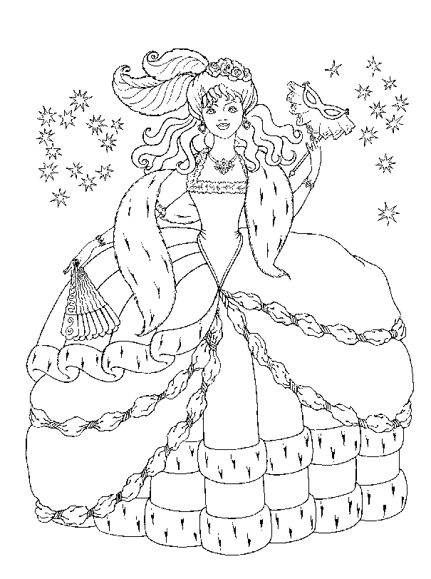 Free Dresses Coloring Pages Download Free Clip Art Free Clip Art On Clipart Library