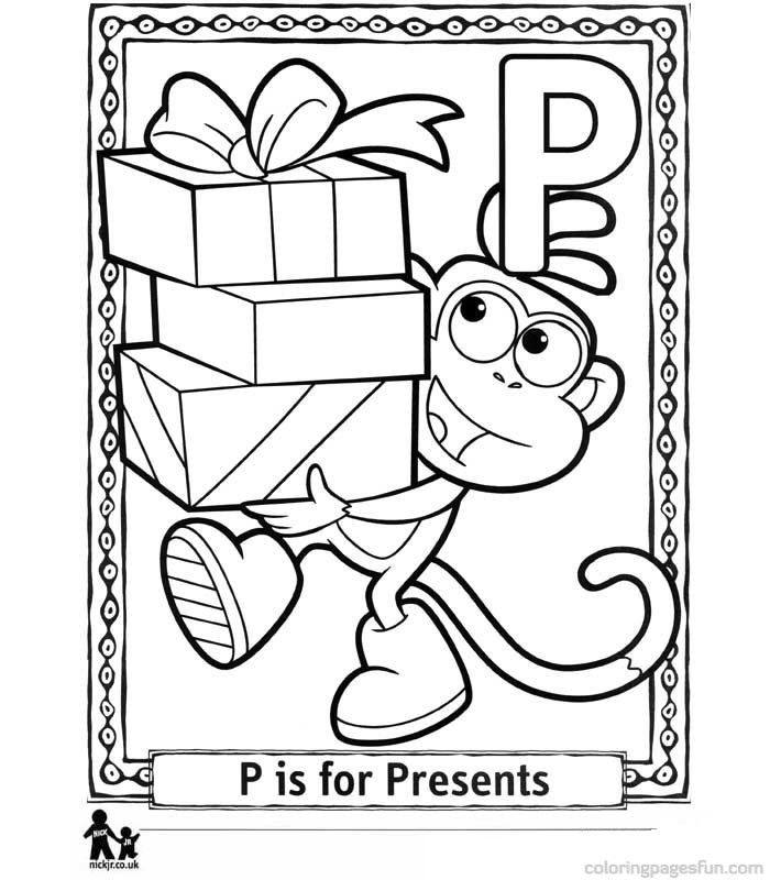 These alphabet coloring sheets will help little ones identify uppercase and lowercase versions of each letter. Free Dora The Explorer Printable Coloring Pages Download Free Dora The Explorer Printable Coloring Pages Png Images Free Cliparts On Clipart Library
