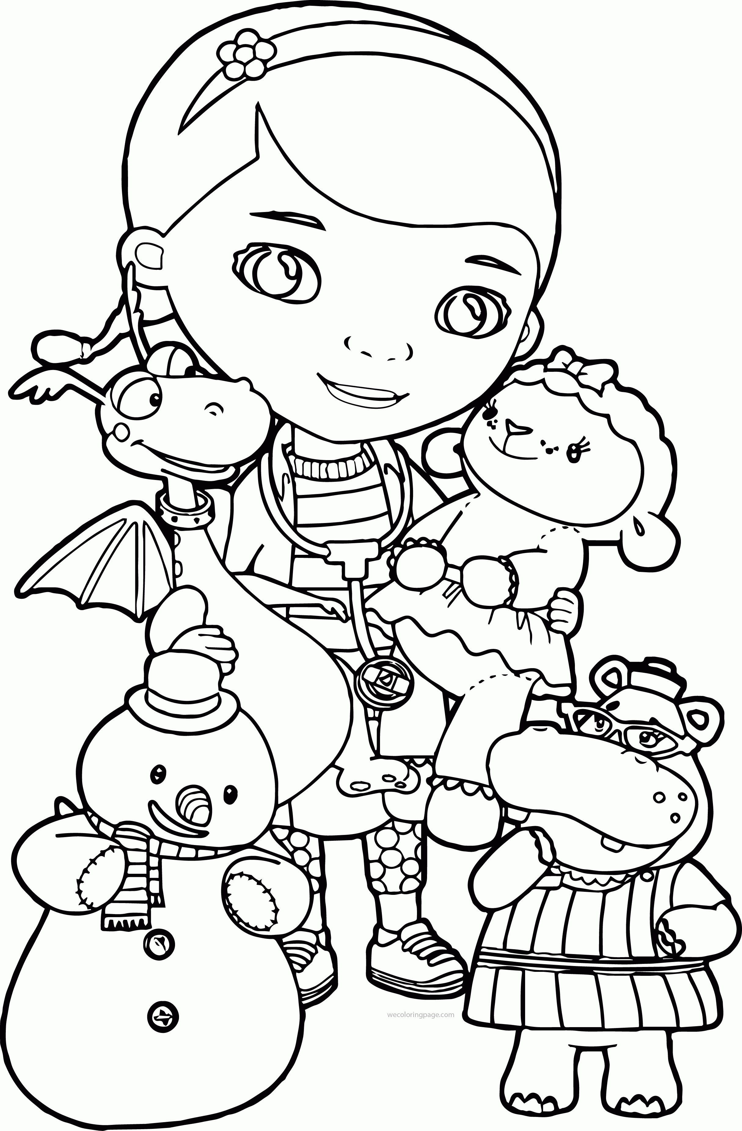 Contactless delivery and your first&nbsp;. Free Printable Doc Mcstuffins Coloring Pages Clip Art Library