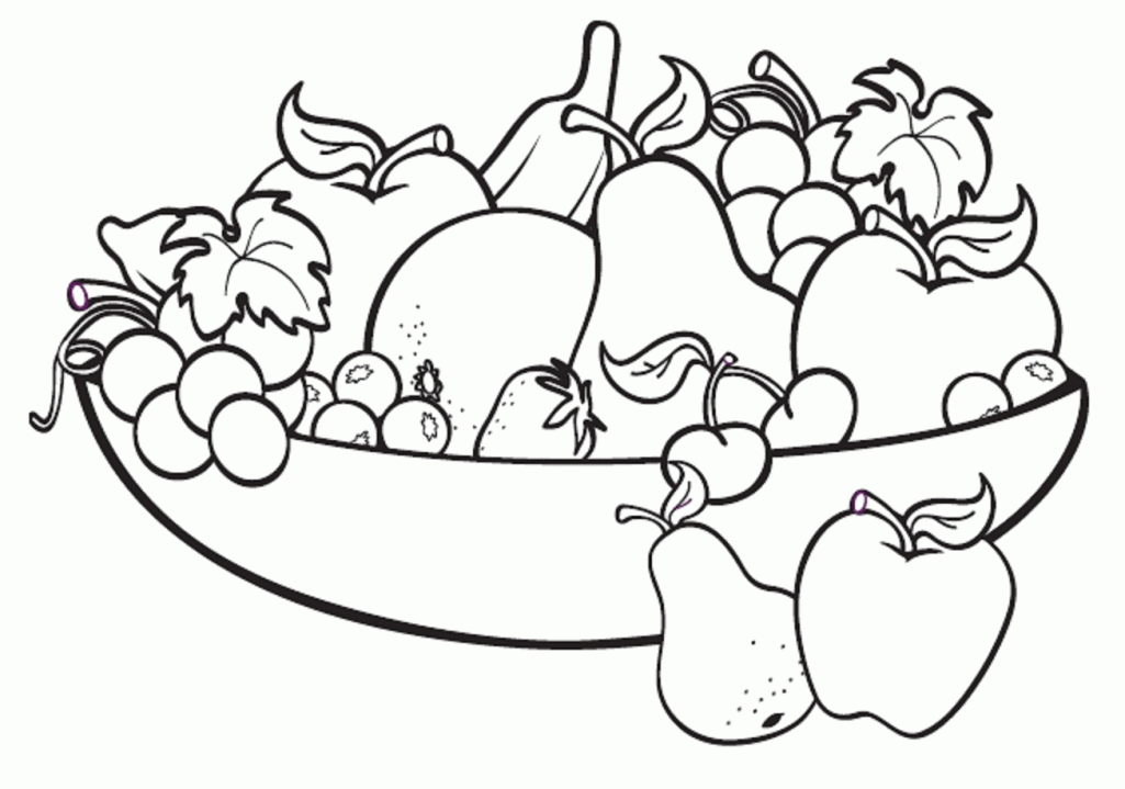 Download this adorable dog printable to delight your child. Fruits And Vegetables Clipart Black And White Clip Art Library