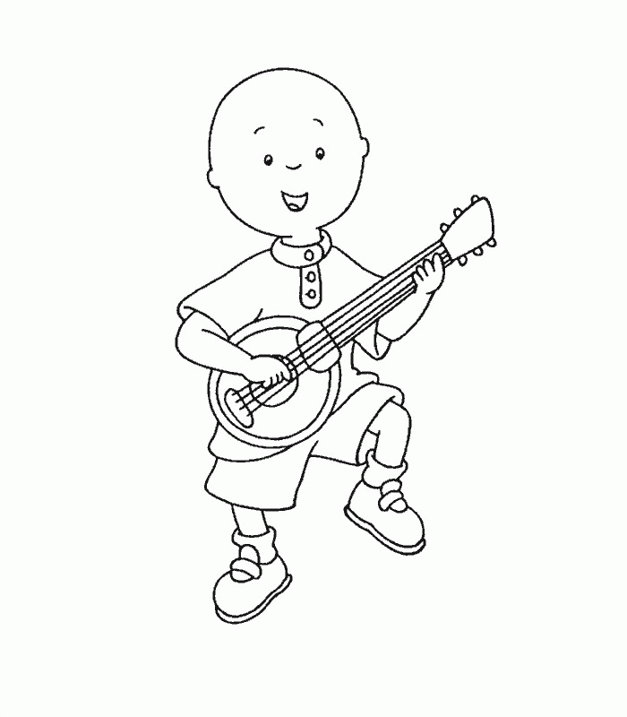 Free caillou coloring book, download free caillou coloring book png
