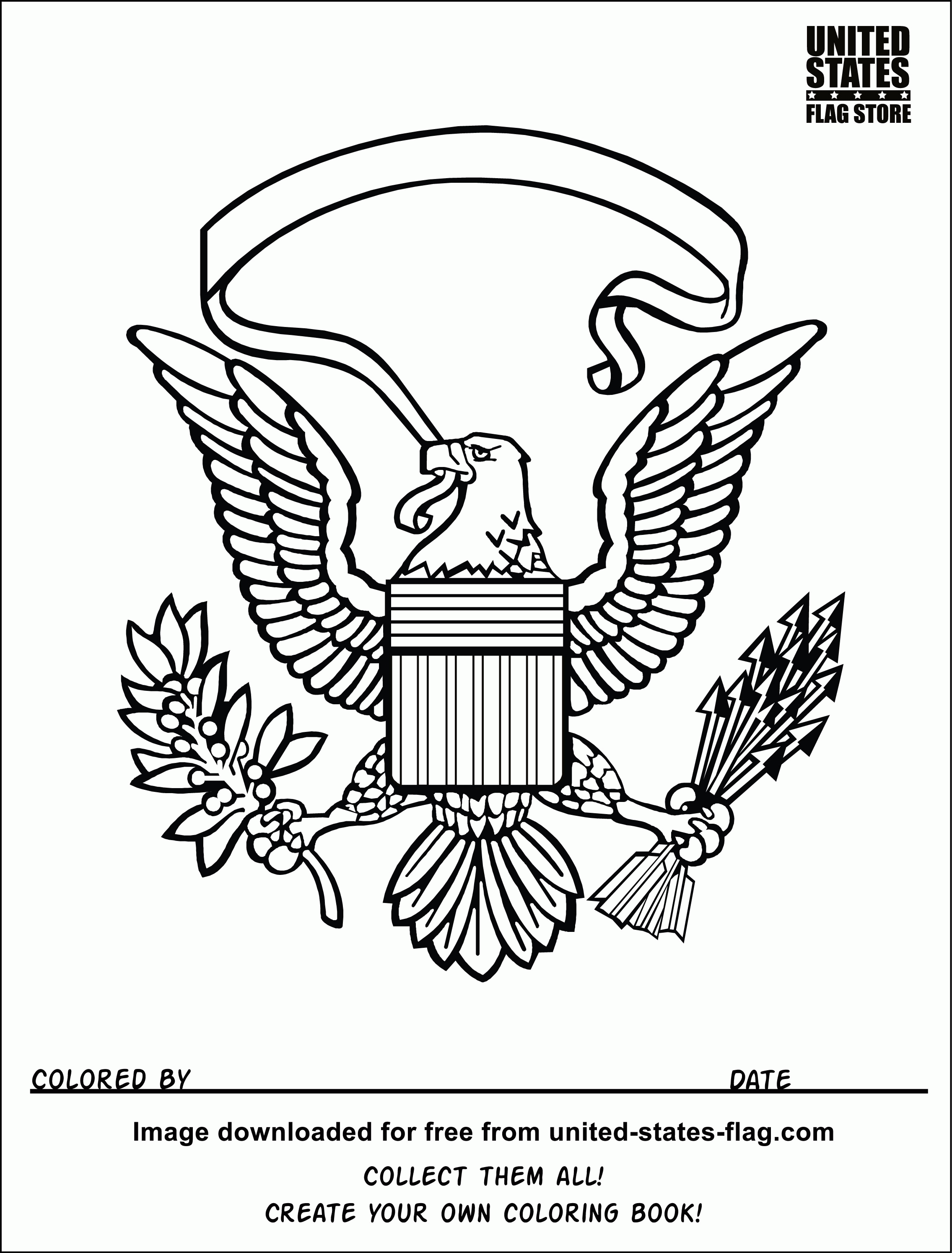You can search several different ways, depending on what information you have available to enter in the site's search bar. Coloring Page Eagle American Flag Clip Art Library