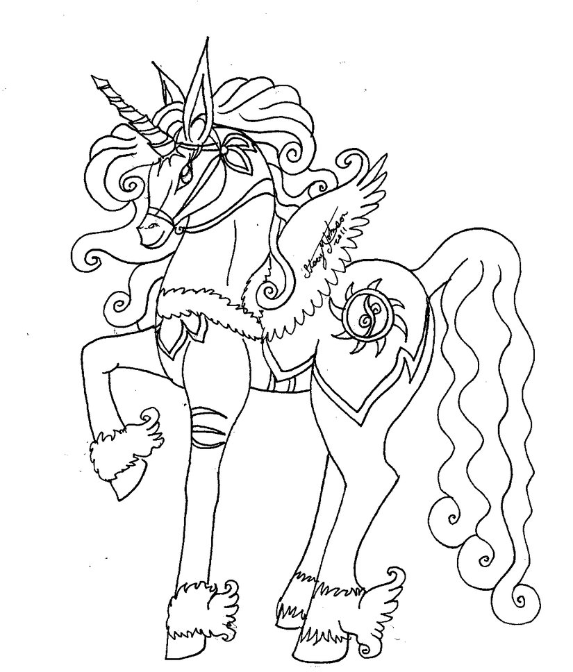 Download and print these unicorn and pegasus coloring pages for free. Pegasus Colouring In Free Printable Clip Art Library