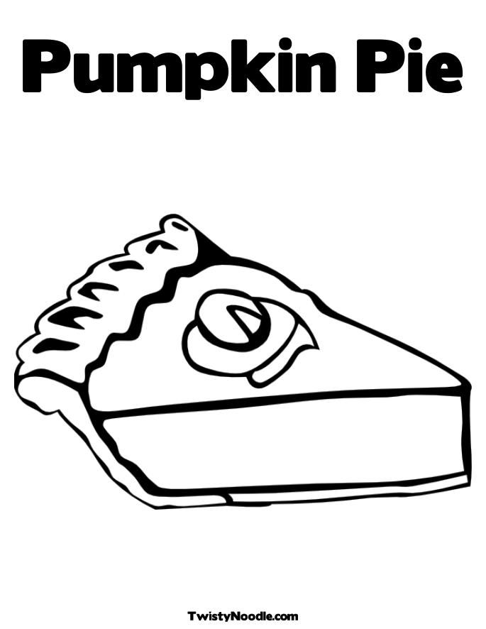 Whip up this signature dessert as the traditional finish to yo. Pumpkin Pie Coloring Sheet Clip Art Library