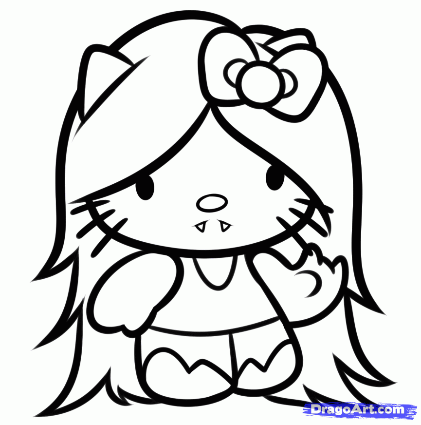 free hello kitty pictures to draw download free hello kitty pictures to draw png images free cliparts on clipart library