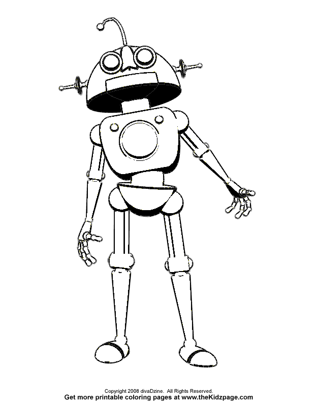 Be sure to visit many of the other disney coloring pages aswell. Free Robot Coloring Sheets Download Free Robot Coloring Sheets Png Images Free Cliparts On Clipart Library