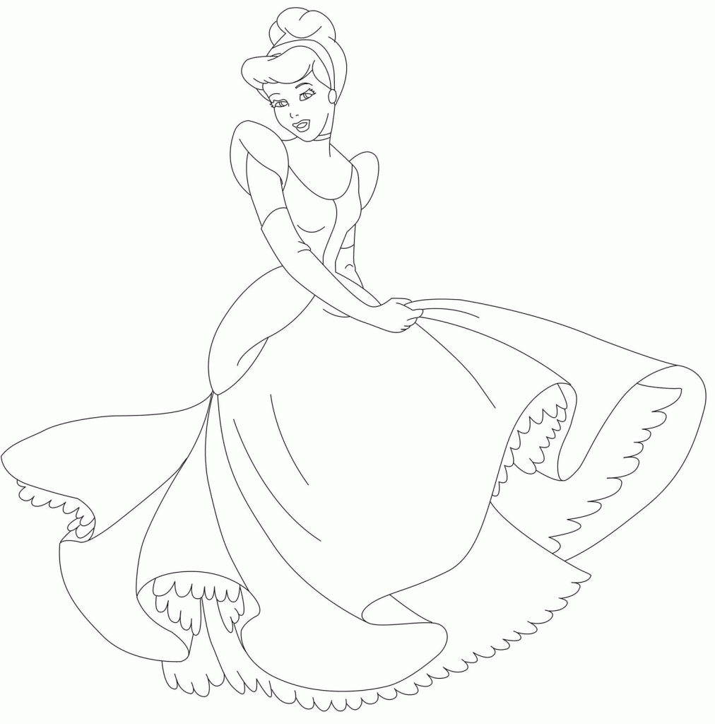 Free Cinderella Dress Coloring Page Download Free Clip Art Free Clip Art On Clipart Library