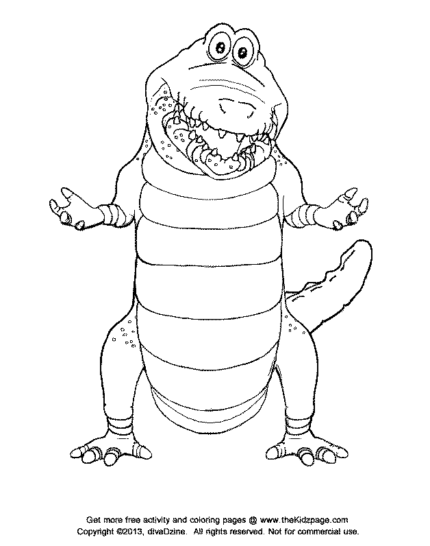 Free crocodile coloring page, download free crocodile coloring page png