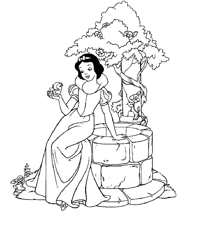 Snow White Coloring Pages Collection Whitesbelfast
