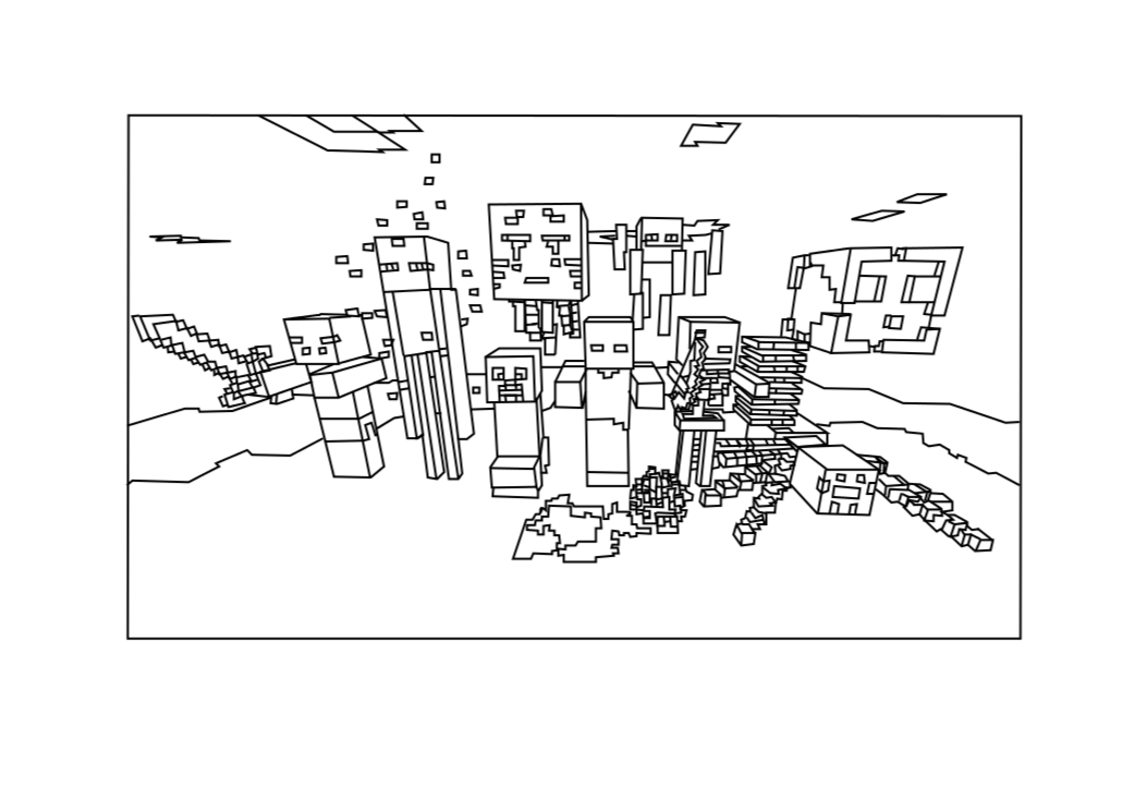 Coloring Pages Minecraft Zombie Coloring Pages Minecraft Zombie Coloring Pages Printable For Kids Coloring Pages To Print For Adults Minecraft Zombie Coloring Pages To Print For Kids Or Coloring Pagess