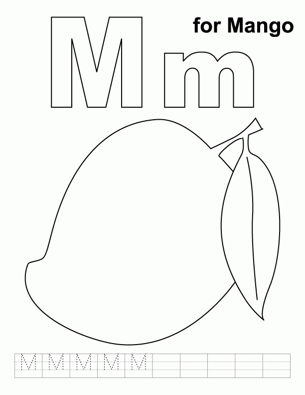 Animals > mammals > forest | polar . Free Letter M Coloring Page Download Free Letter M Coloring Page Png Images Free Cliparts On Clipart Library
