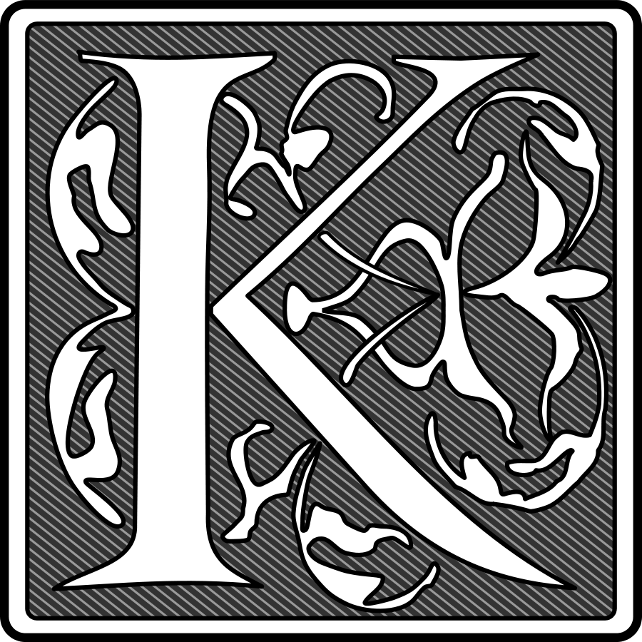 Huruf K Keren Clip Art Library