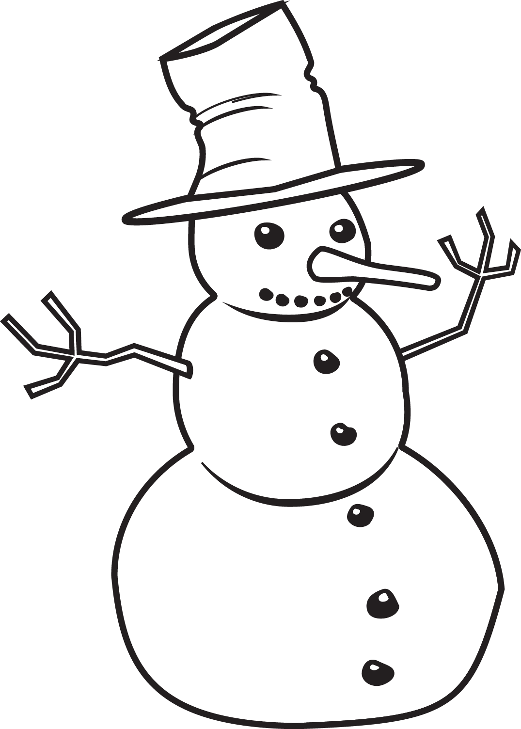 Free White Snowman Cliparts, Download Free White Snowman Cliparts png
