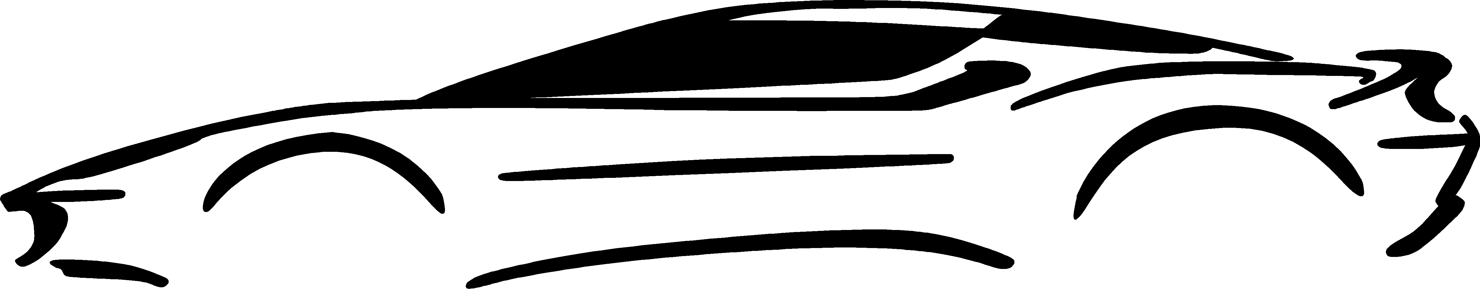 Clip art black and white car