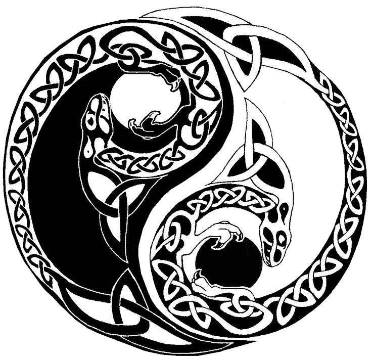 Celtic Yin Yang Tattoo Designs Clip Art Library