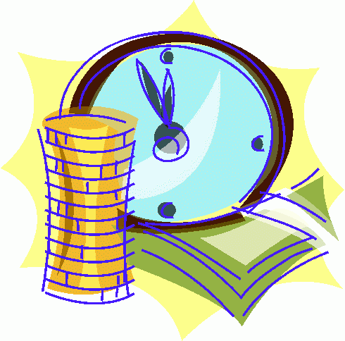 time and money clip art - Clip Art Library