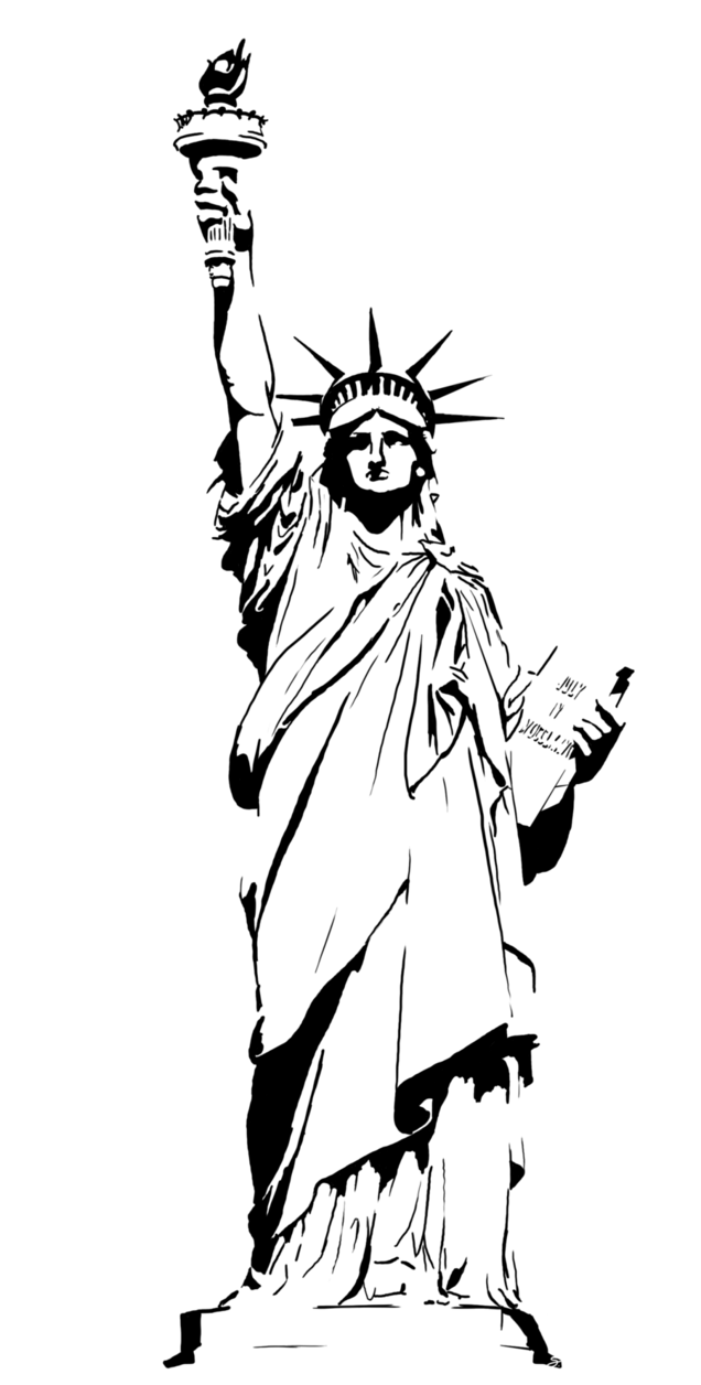 Read on for fun facts, figures, and trivia about the infamous liberty bell. Free Statue Of Liberty Drawing Download Free Statue Of Liberty Drawing Png Images Free Cliparts On Clipart Library