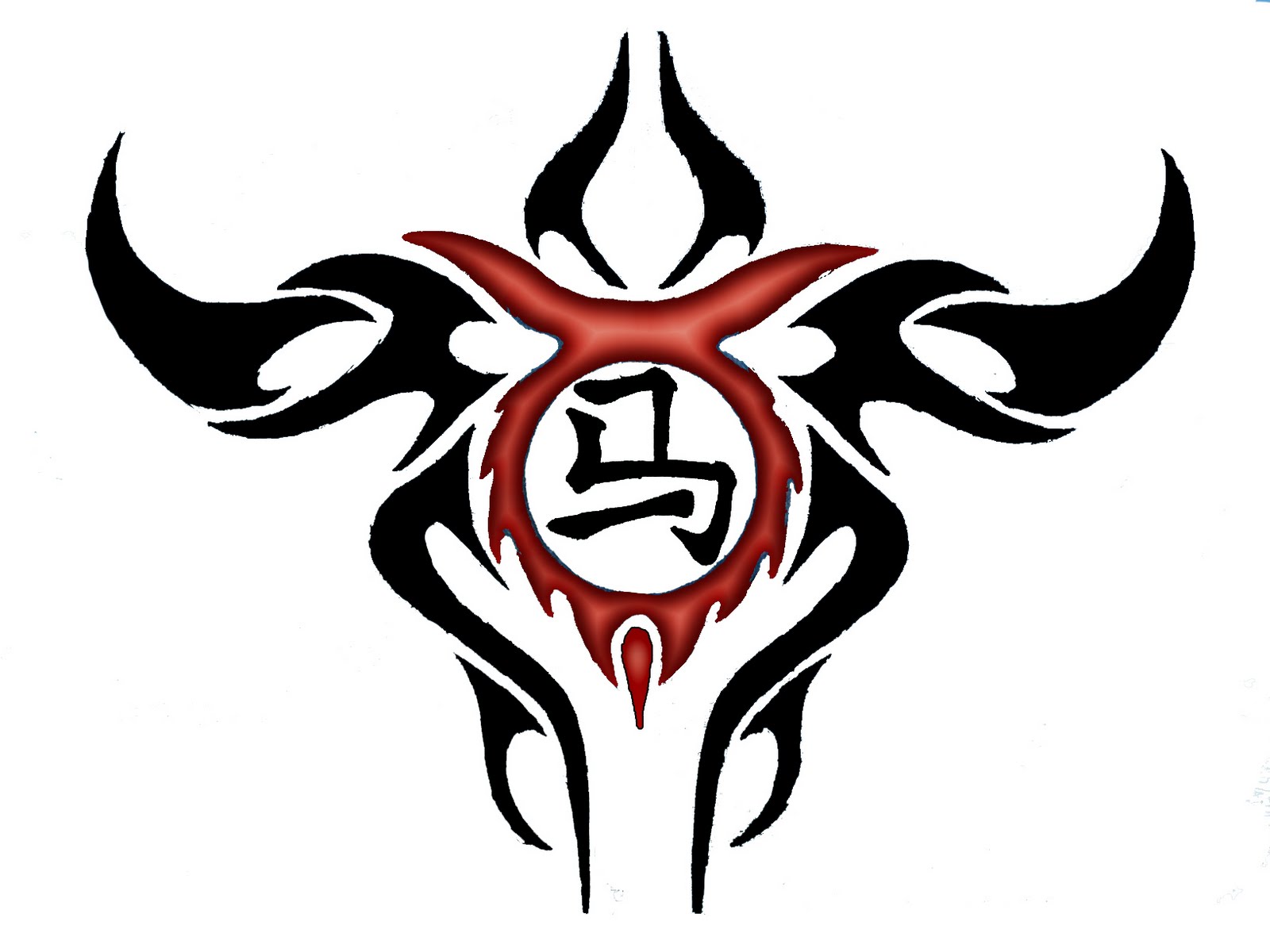 Taurus Tattoo Design Zodiac Sign - Clip Art Library 1200_x_1600_jpg