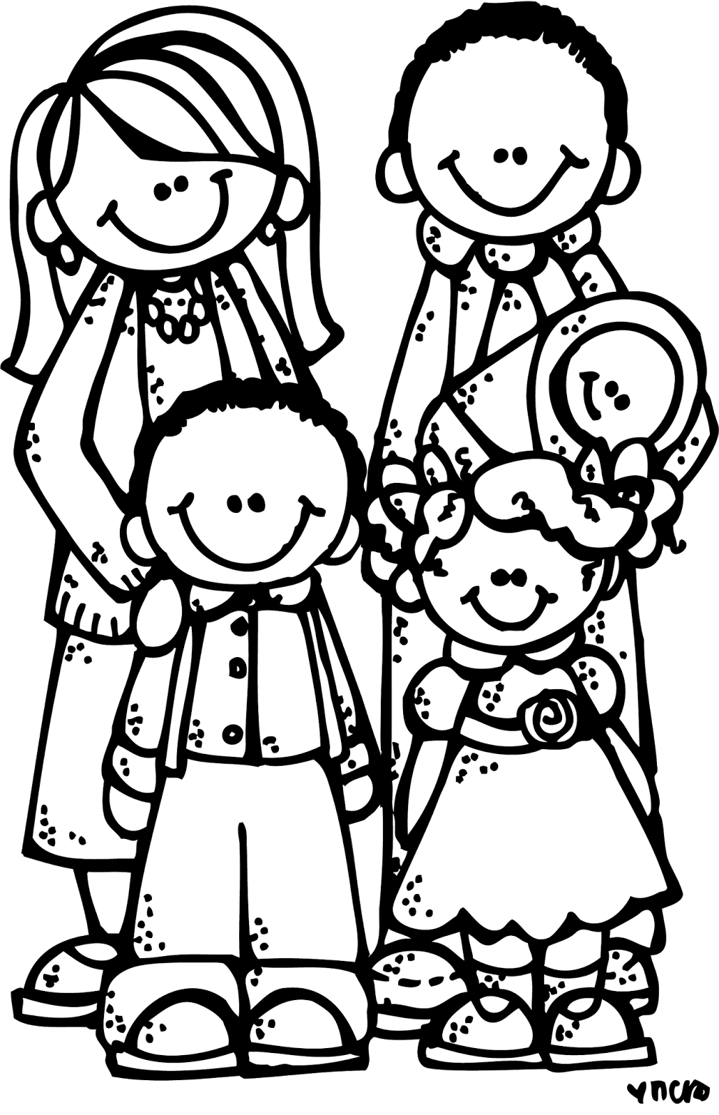 Find the perfect family cartoon black & white image. Free Family Clip Art Black And White Download Free Family Clip Art Black And White Png Images Free Cliparts On Clipart Library
