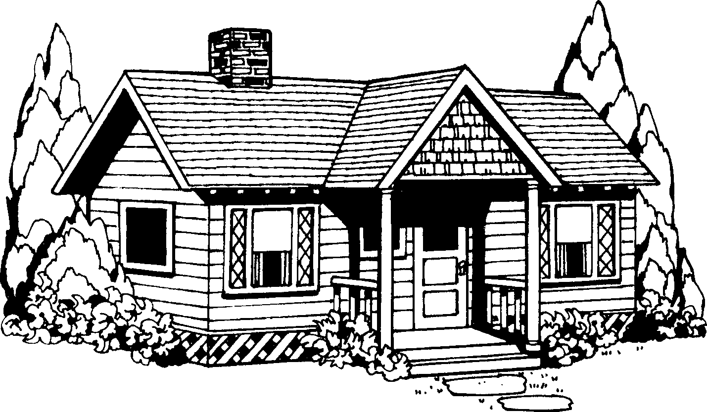 Free cabin clipart black and white, download free cabin clipart black