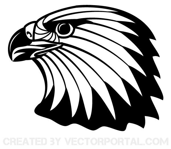 Eagle Head Png Vector Clip Art Library