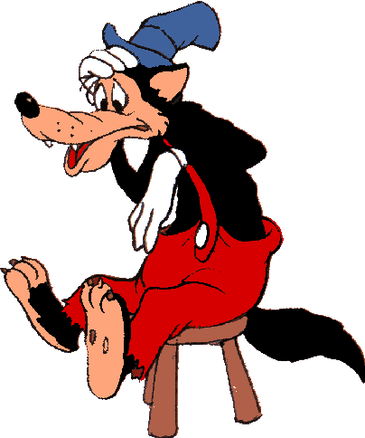 Lobo Animado De Los Tres Cerditos Clip Art Library