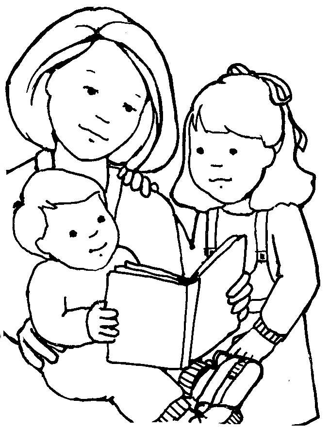 Vector on a white background vector. Mother Clipart Black And White Clip Art Library