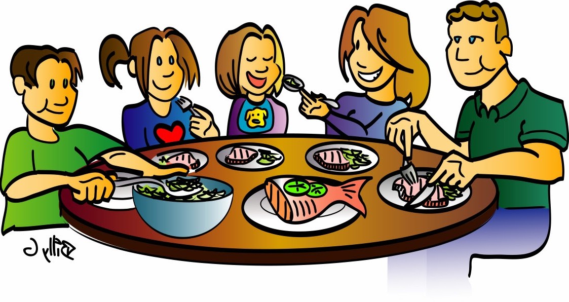 Save time and money with the top meal kit services. Family Around Dinner Table Clipart Clip Art Library