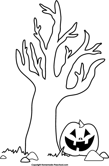 Halloween png for kids and adults. Halloween Trees Cliparts Cliparts Zone