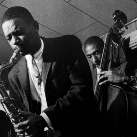 Pee Wee Ellis performing in Rochester, N.Y., in 1958 with Ron Carter on bass. Mr. Ellis bridged jazz and funk, and brought his fusion sensibility to James Brown’s band as an arranger and composer.Credit...Paul Hoeffler/Redferns, Getty Images