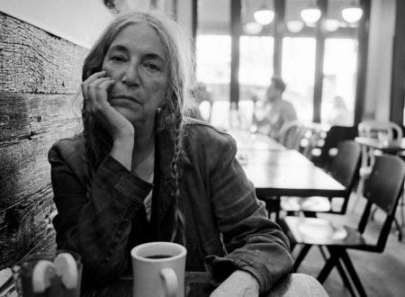 Patti Smith at her local coffee shop in SoHo, New York, in 2019. “What’s my favourite period? Right now. I’m alive.” Photograph: Andre D. Wagner/The New York Times