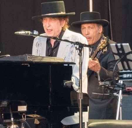 Singer Songwriter Bob Dylan in concert