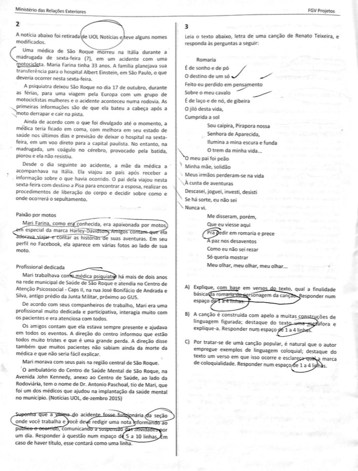 prova discursivas de oficial de chancelaria (Português)2