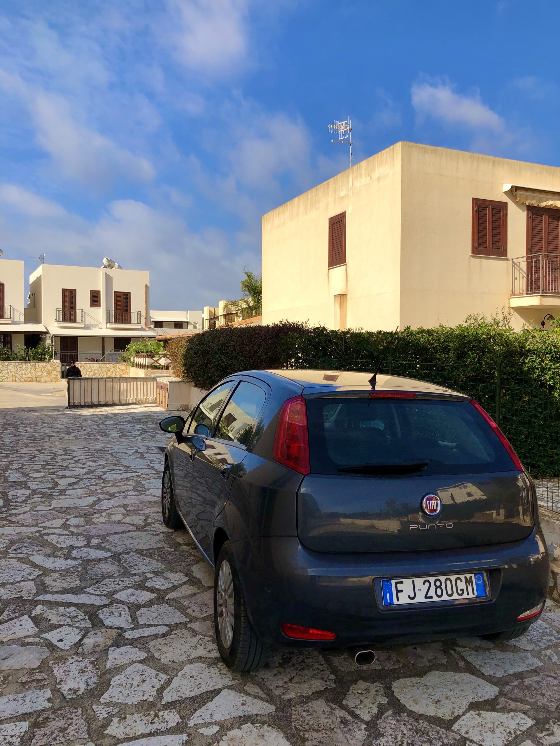 Our little zippy Fiat, Mr. Punto.