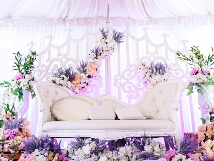 Pelamin Nikah Simple Tapi Mewah : 3