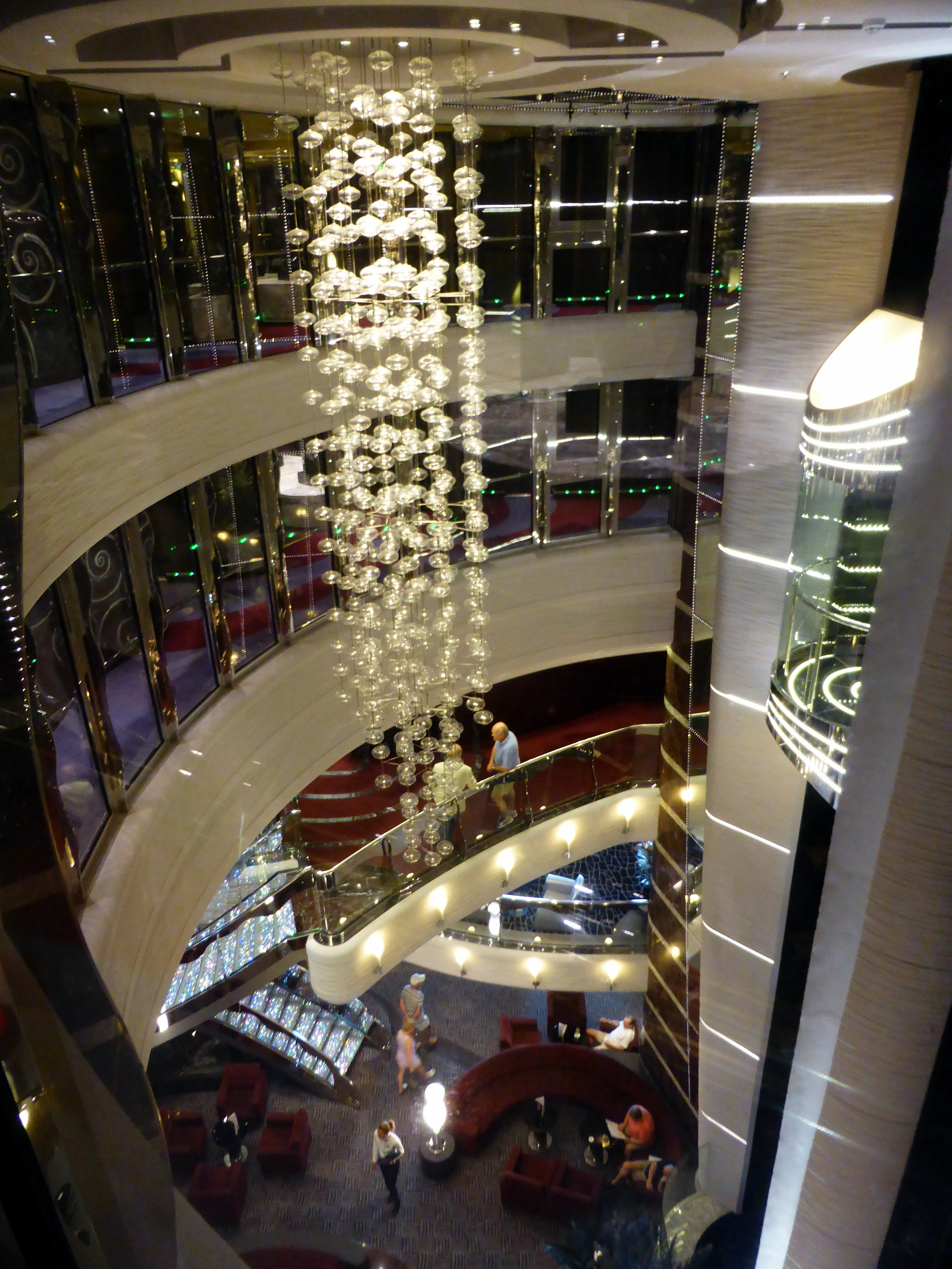 Photo Of Msc Divina Cruise On Feb 01 2014 Looking Down