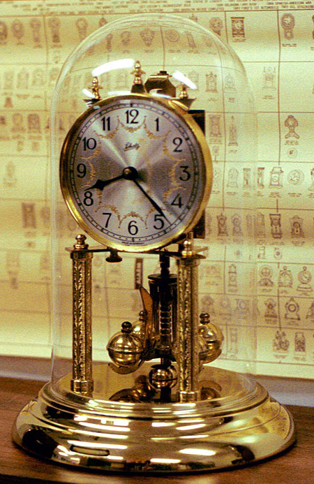 Schatz std. 400 day clock owned by Schatz family