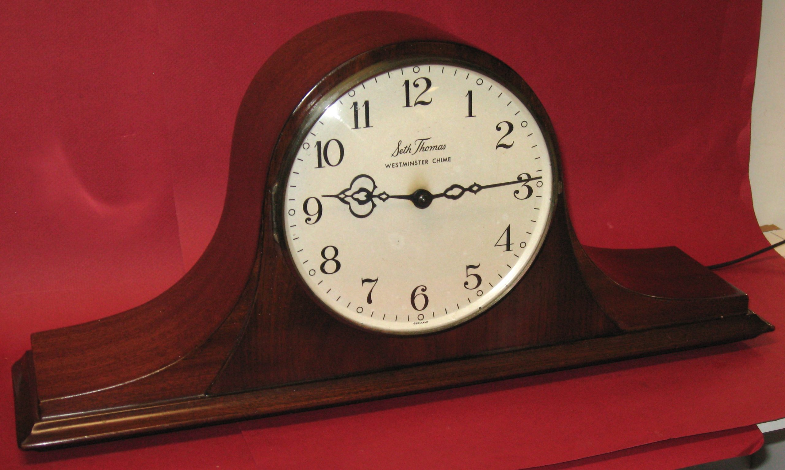 Seth Thomas Medbury 6E Electric Chime Clock 1967