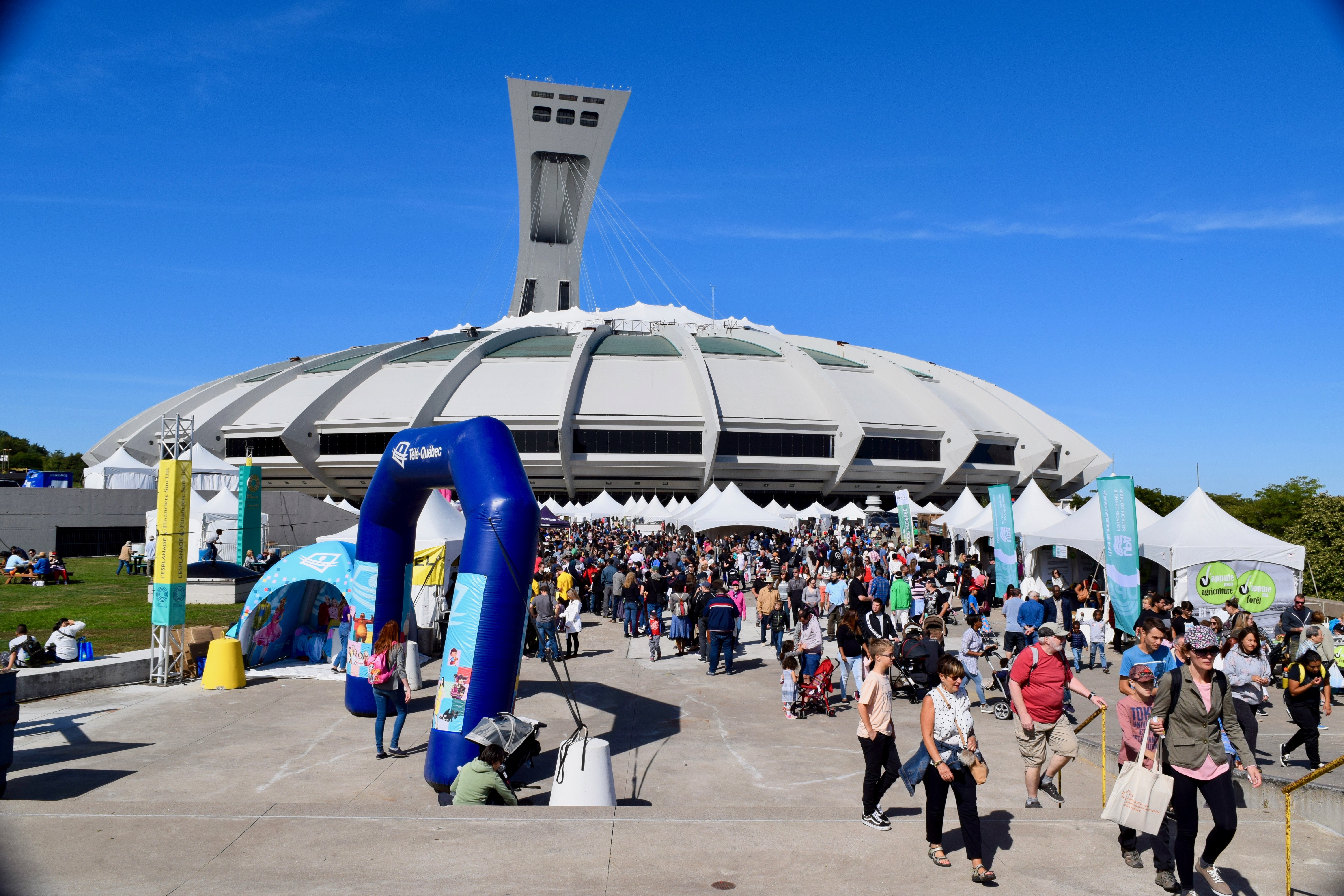 La foire au Parc Olympique
