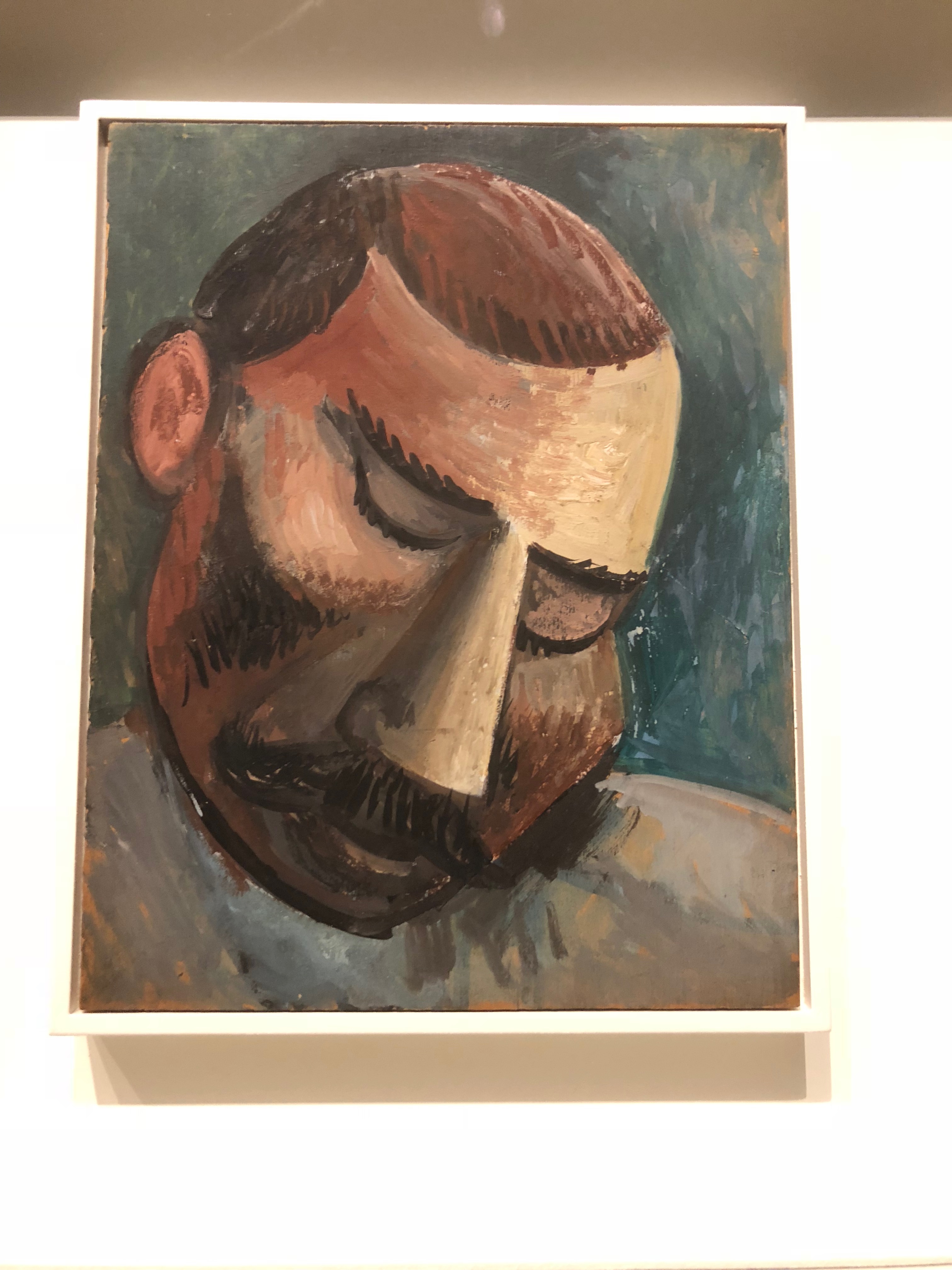 Tête d'homme (Picasso, 1908)
