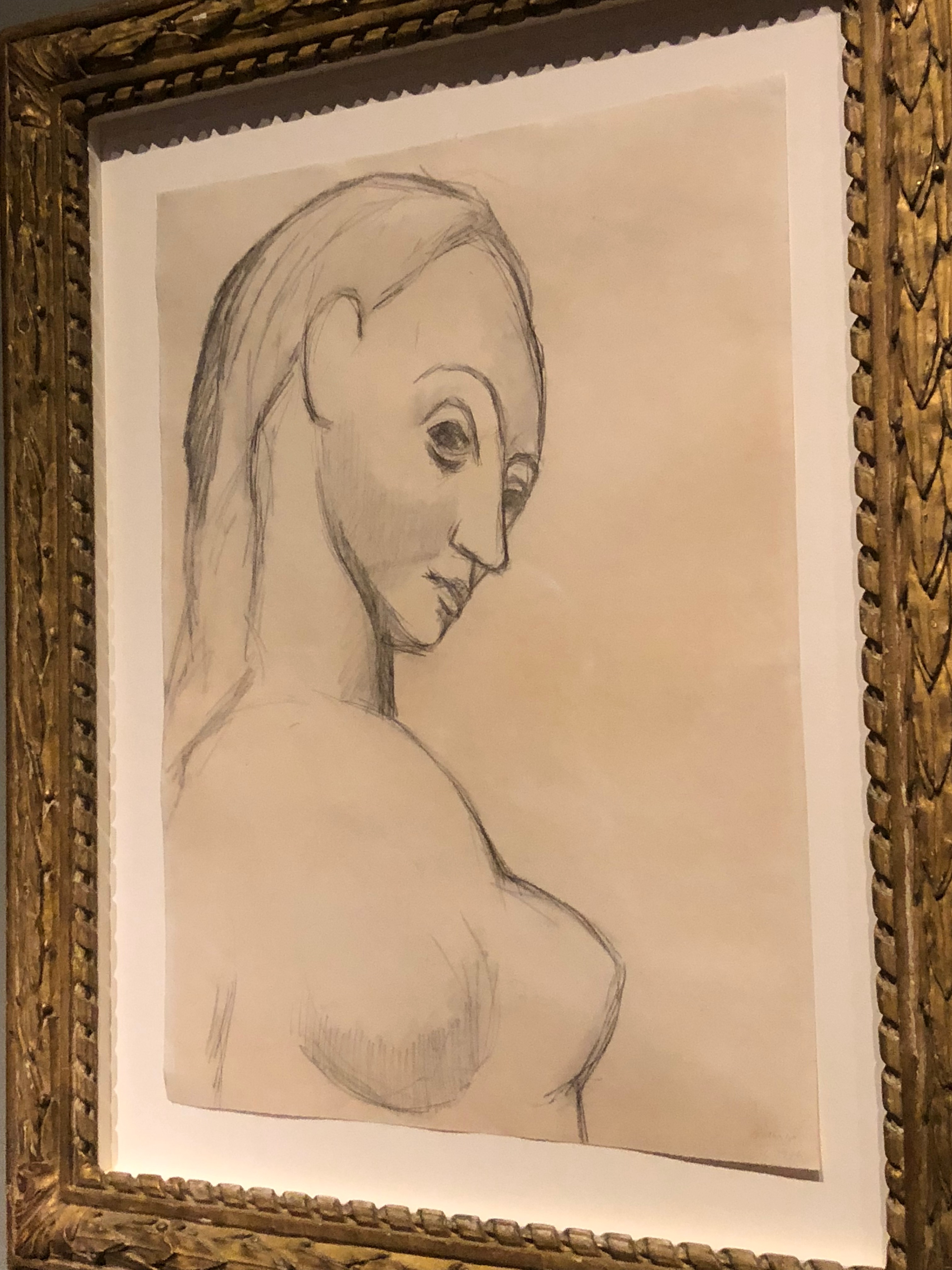 Buste de femme nue (Picasso, 1906)
