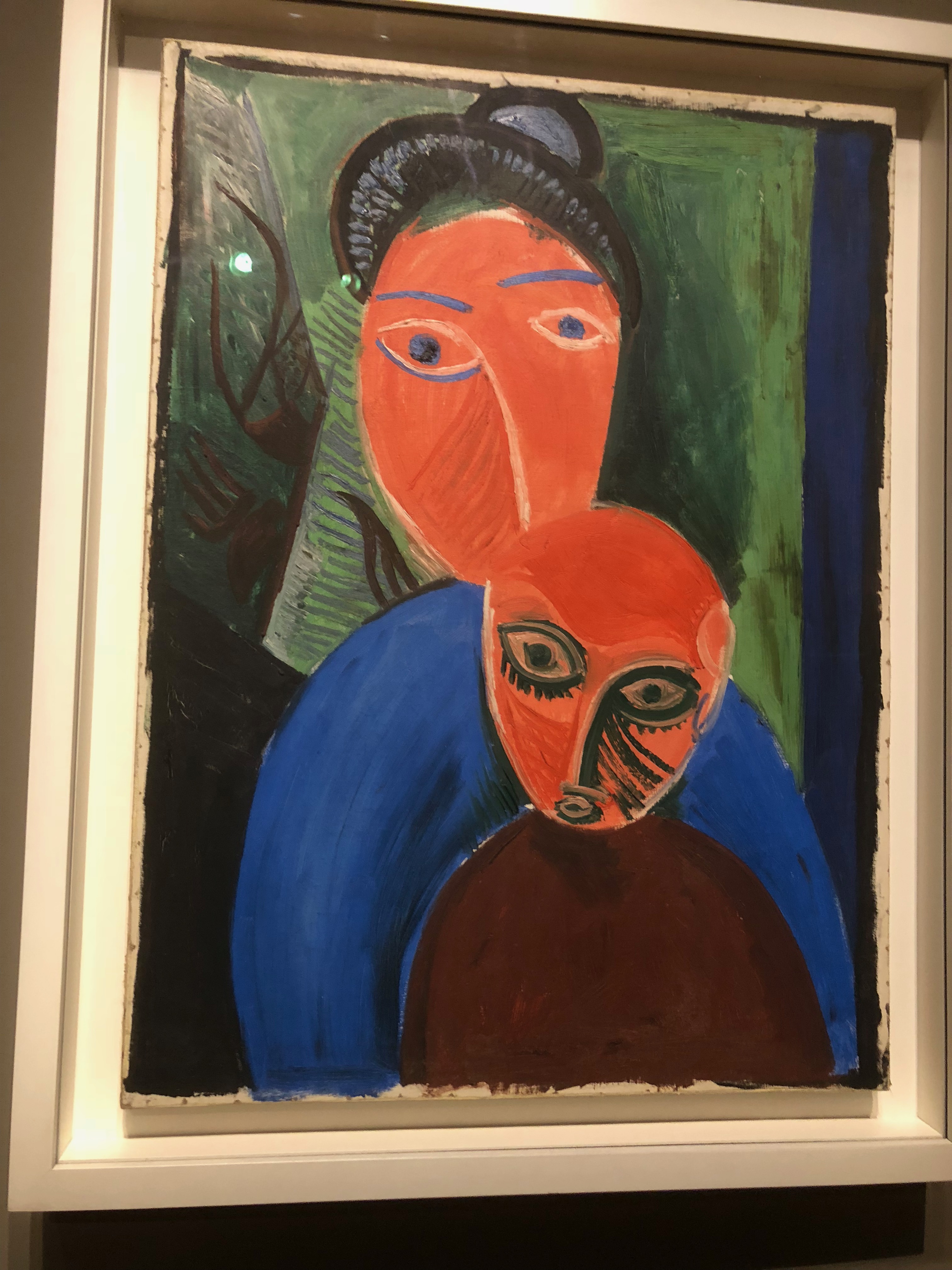 Mère et enfant (Picasso, été 1907)