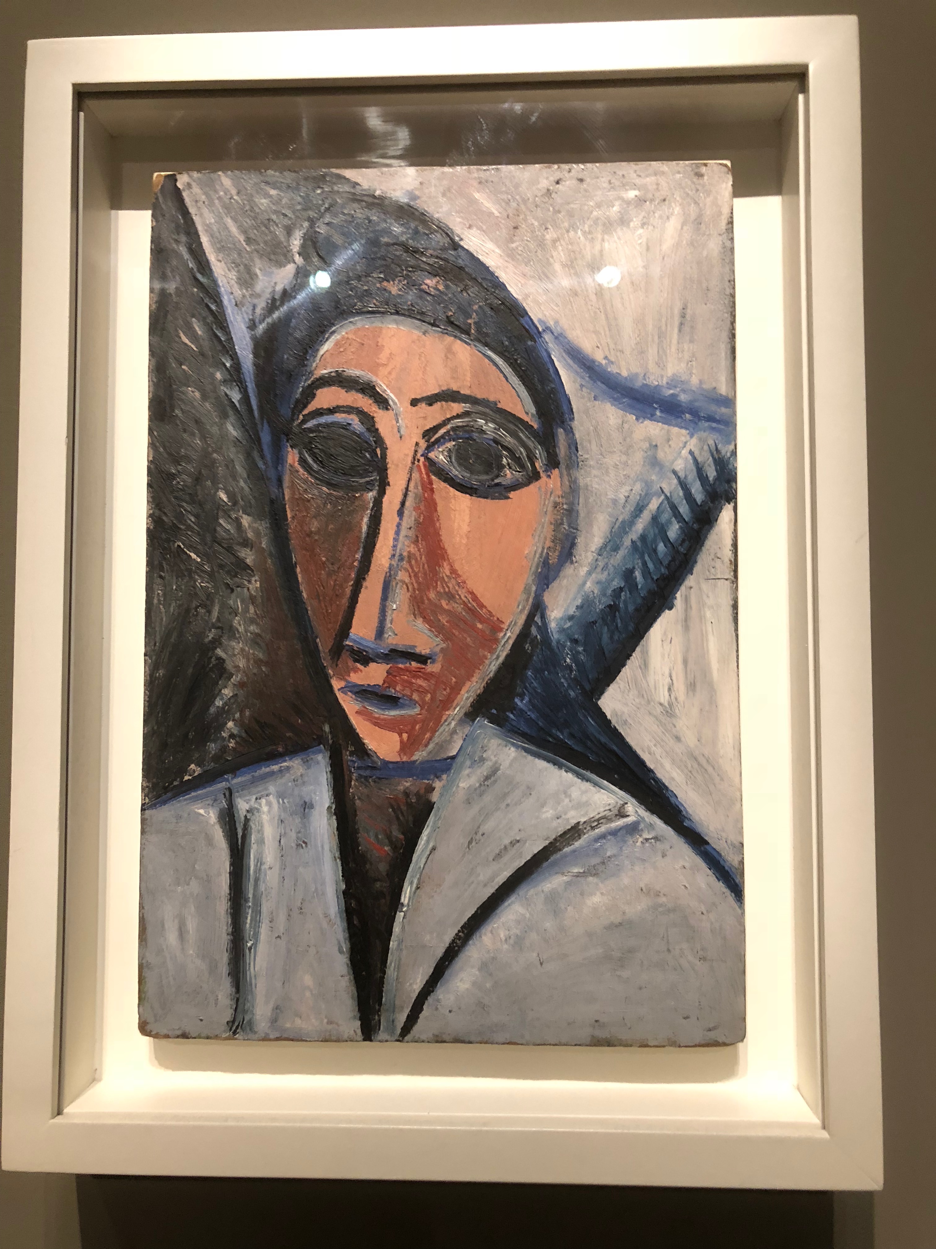 Buste de femme ou de marin (Picasso, 1907)