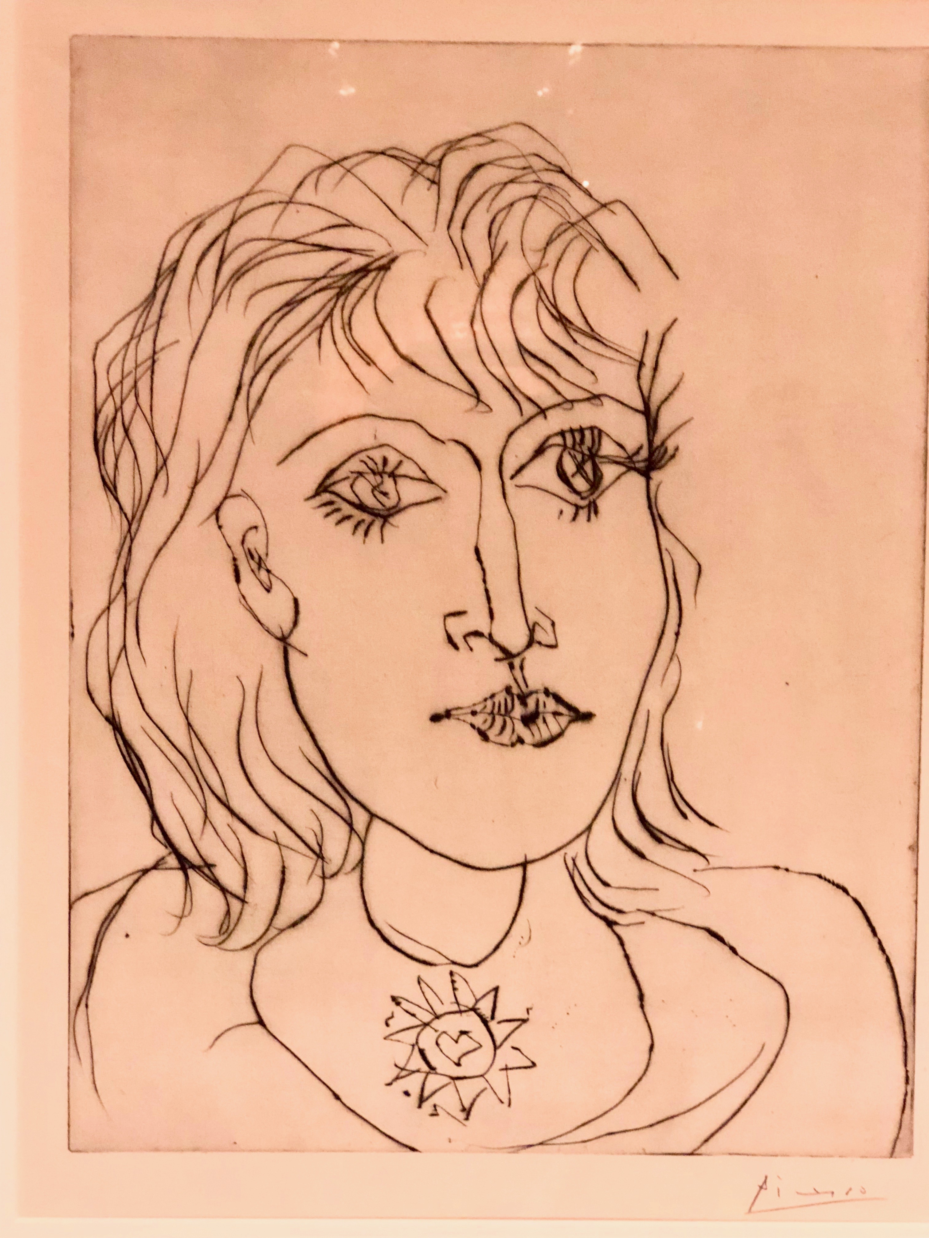 Dora Maar au collier (Picasso,1937)