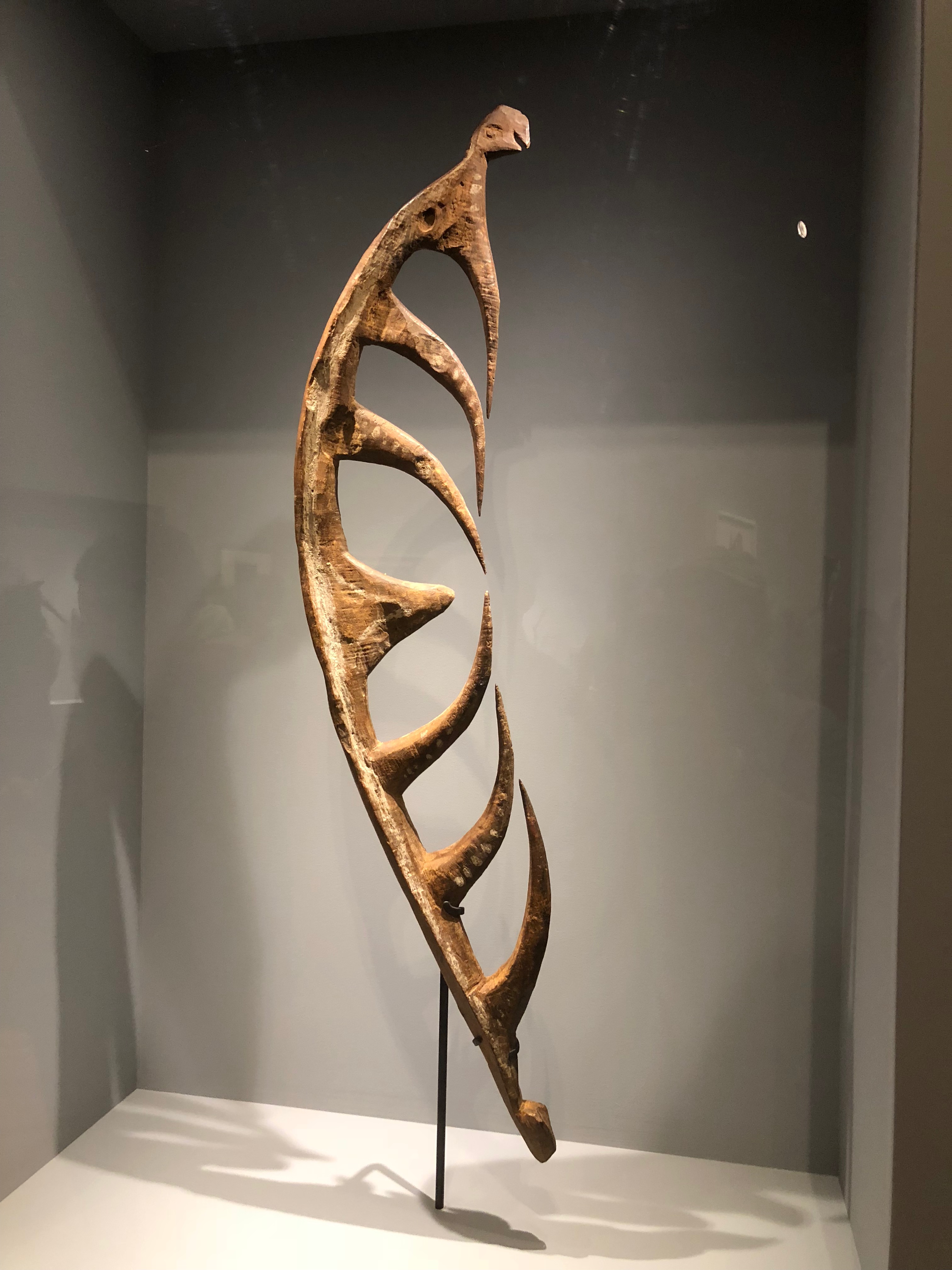 Figure à crochets garra (artiste bahinema, Papouasie-Nlle Guinée, XXe s.)