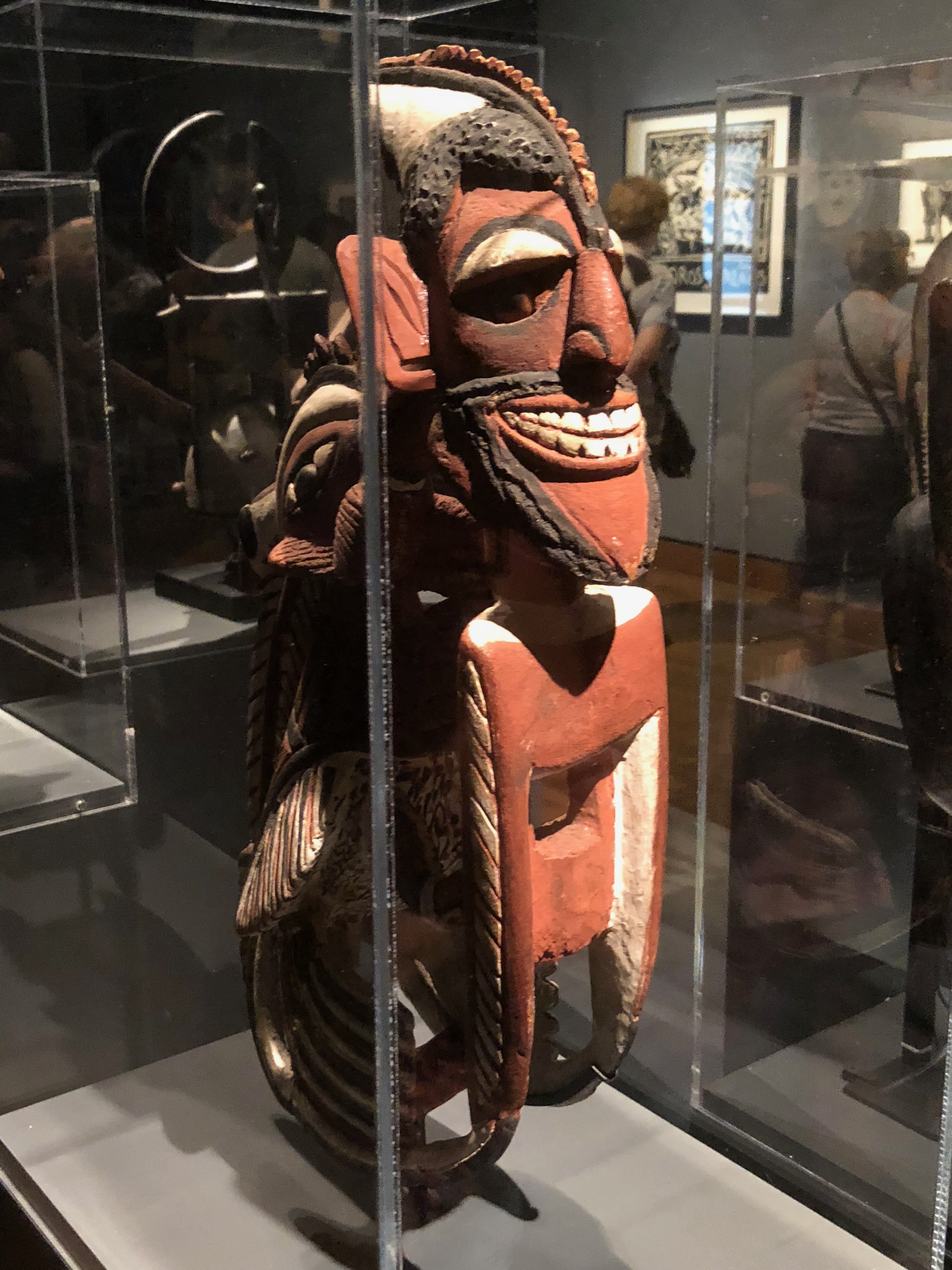 Sculpture cérémonielle malanggan (Artiste de Nouvelle-Irlande, Papouasie-Nvlle Guinée, avant 1934)