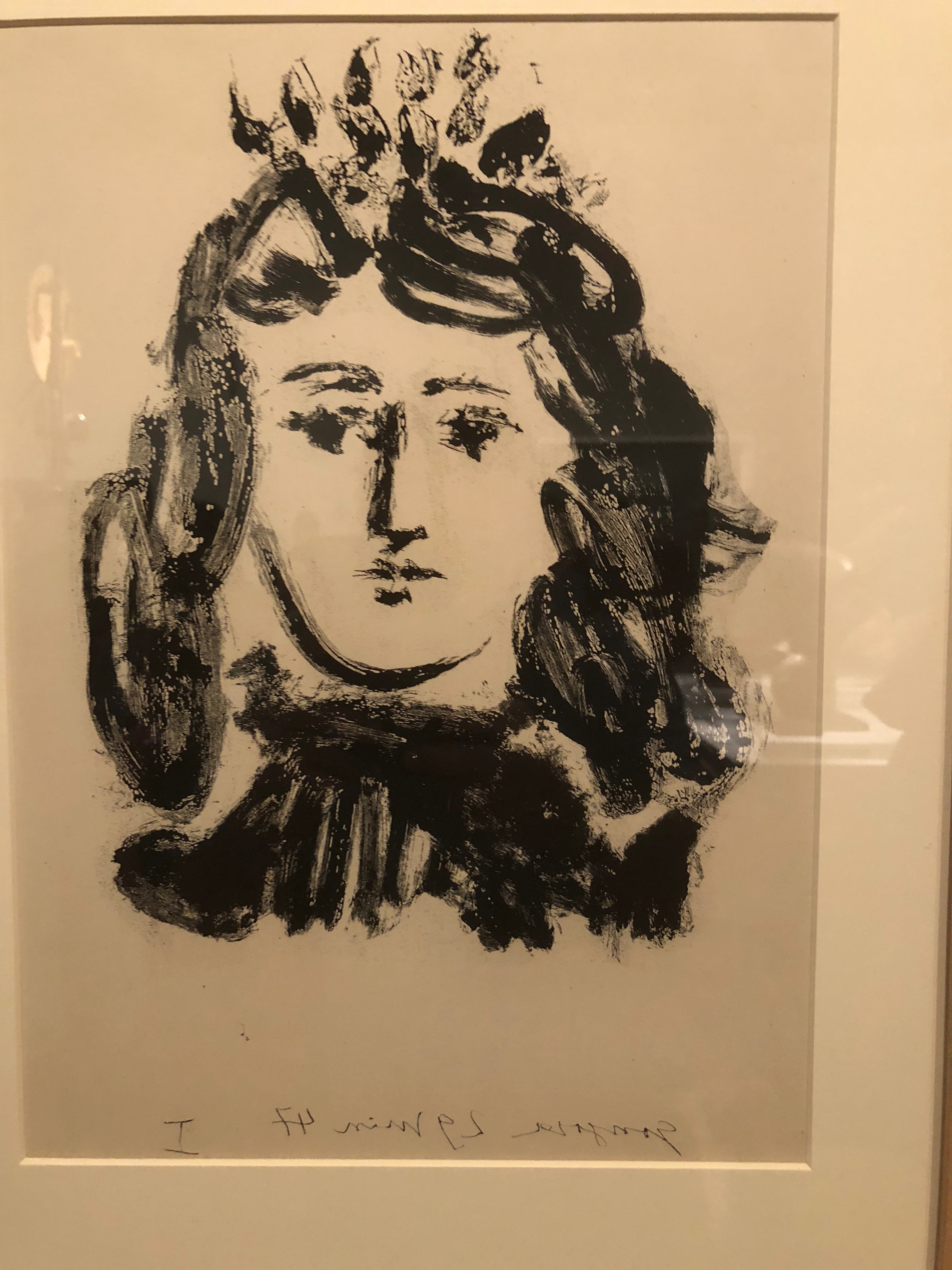 Femme au diadème (Picasso, 1947)