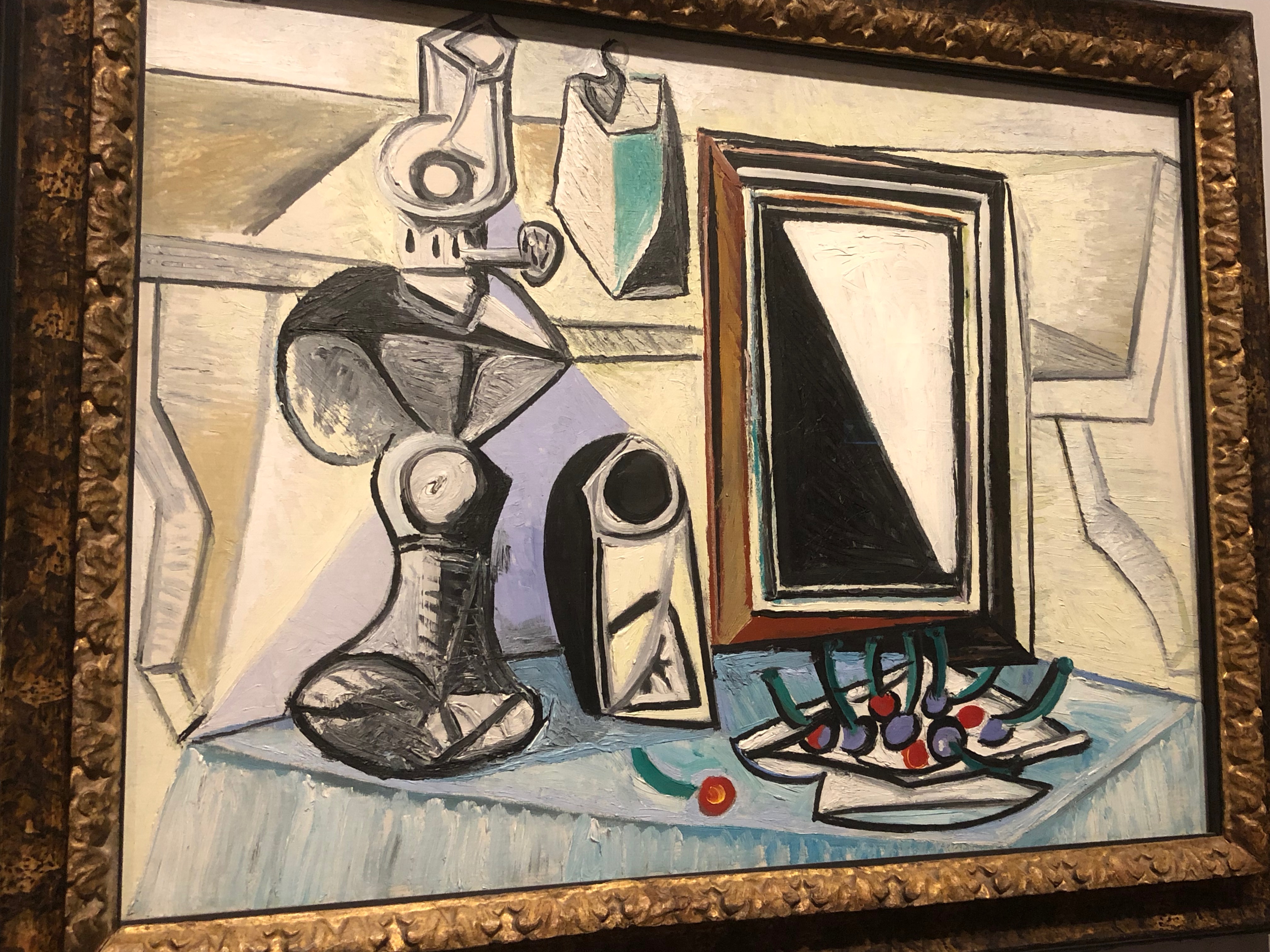 La lampe et les cerises (Picasso, 1945)