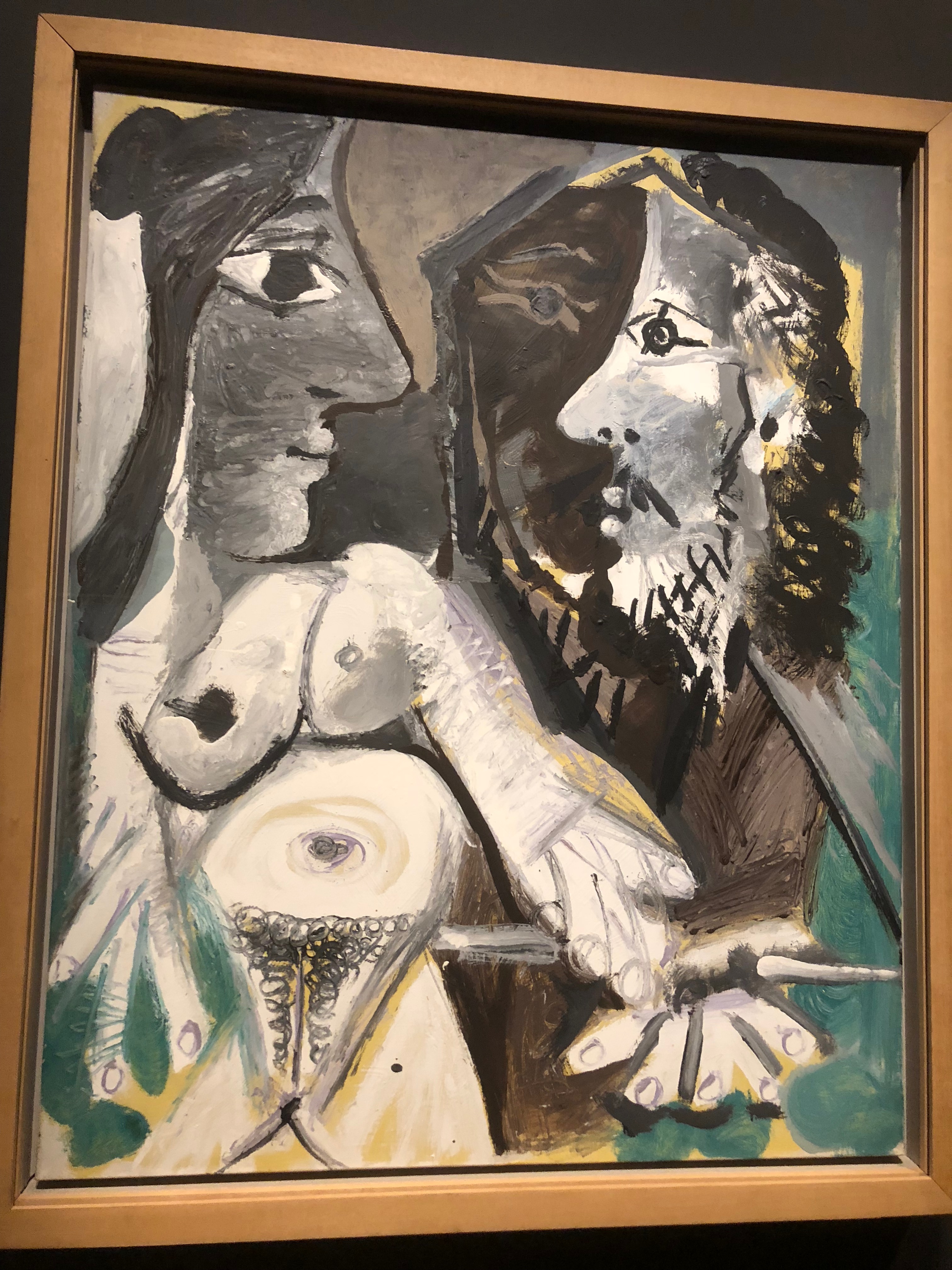 Le Peintre et son modèle (Picasso, 1967/04/10)