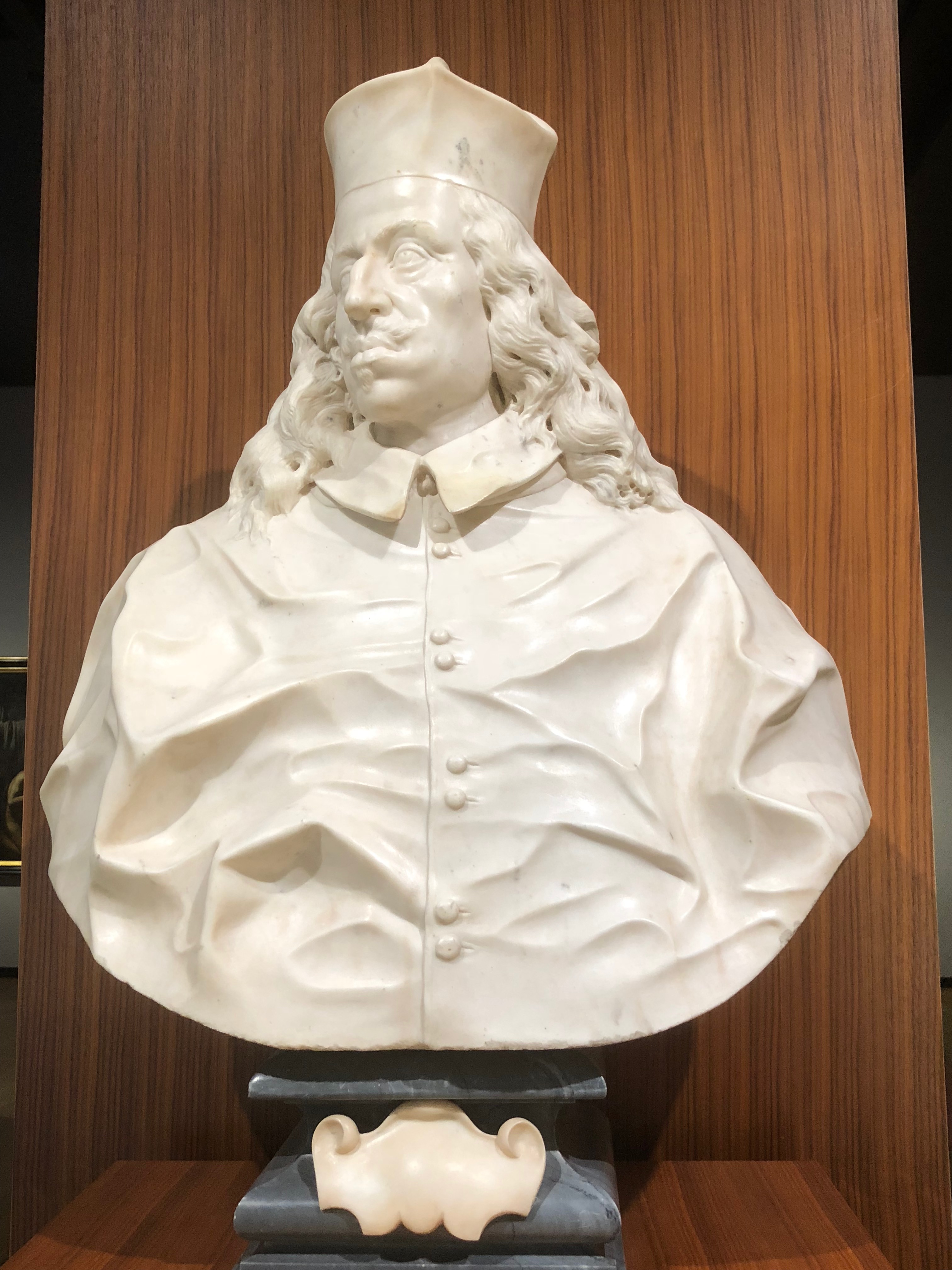 Buste du cardinal L.opold de Médicis (Atelier de Giovanni Battista Foggini, c.1690)